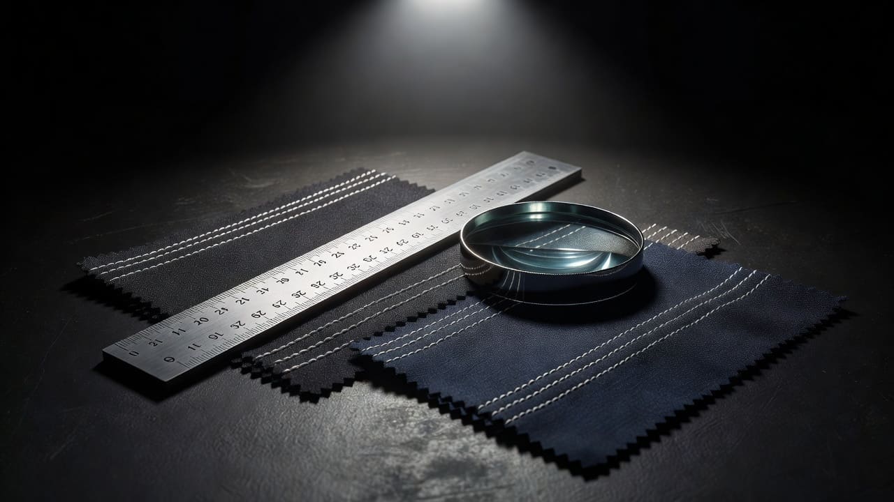 Garment quality assurance inspection and measurement process