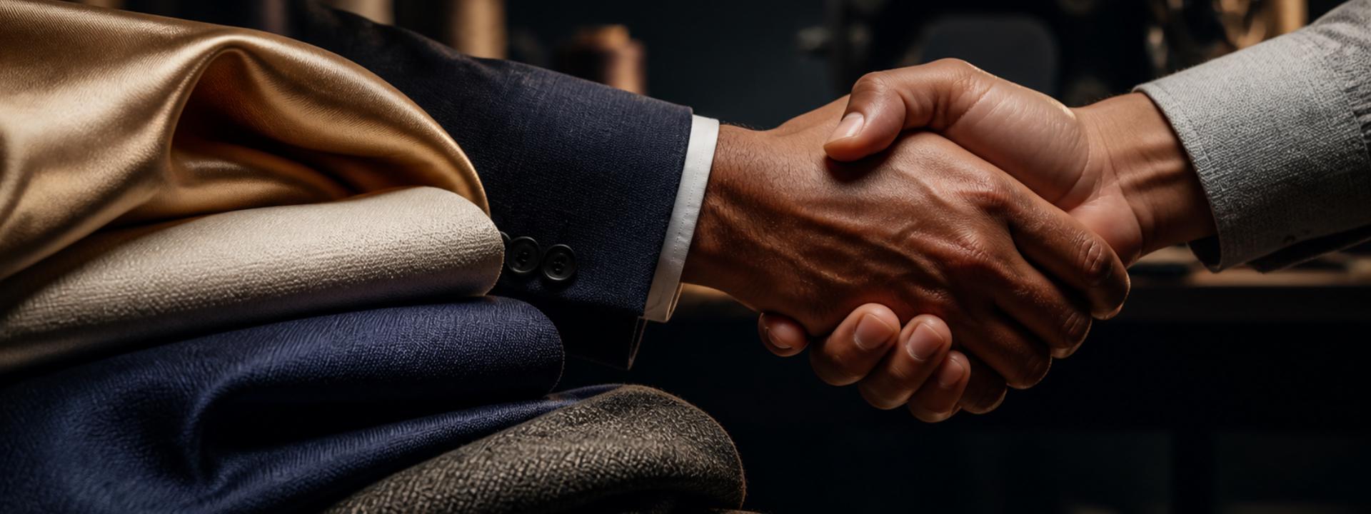Global apparel buyers reviewing sourcing programs