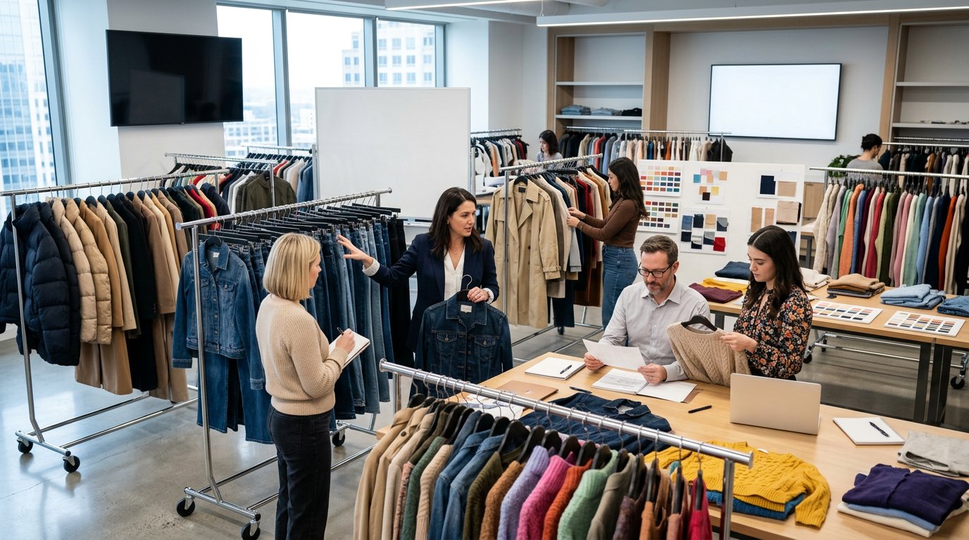 Department store apparel buying