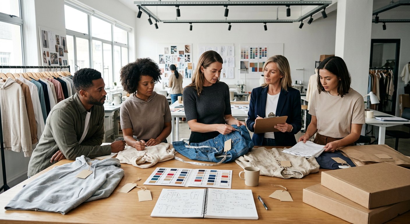 Private label apparel development