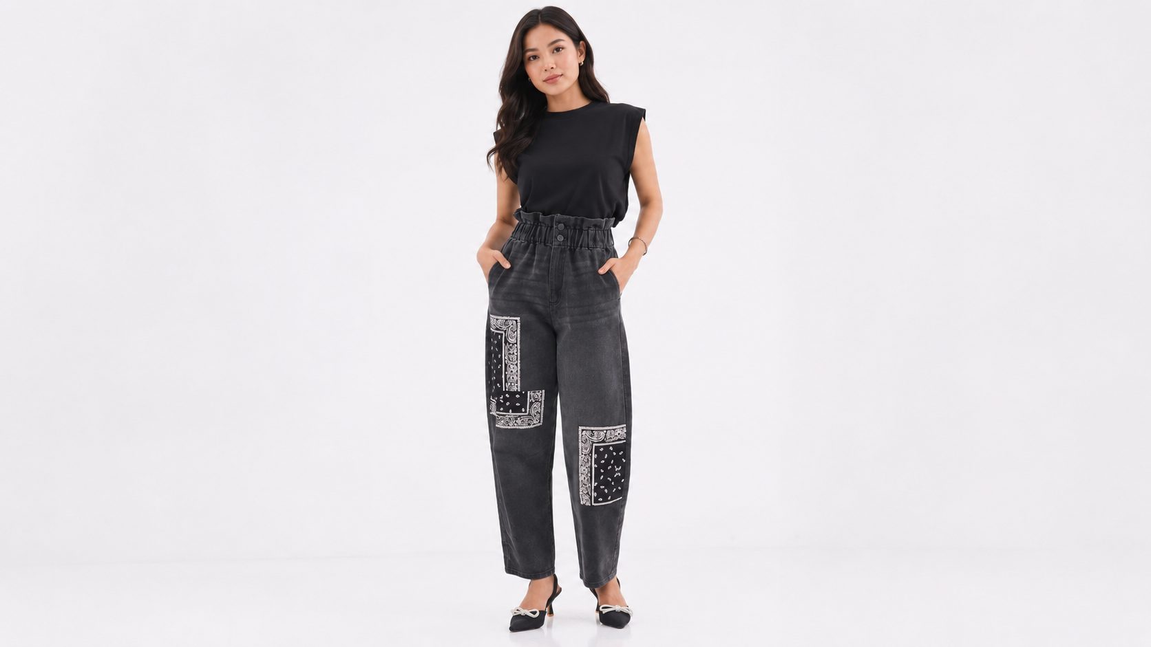 Distressed denim manufacturing by Blue Bay Asia